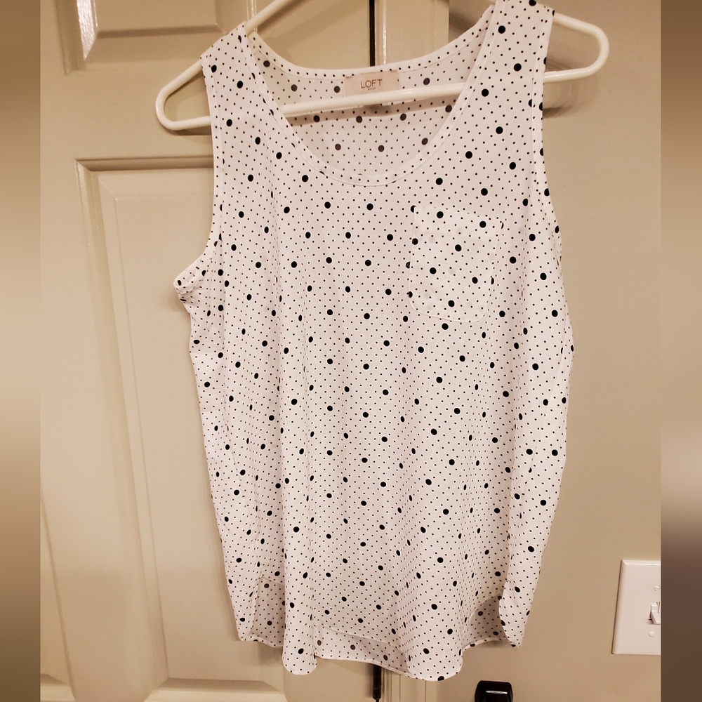 Loft sleeveless top